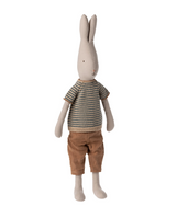 Maileg - Rabbit Size 4 - Striped Knit Top