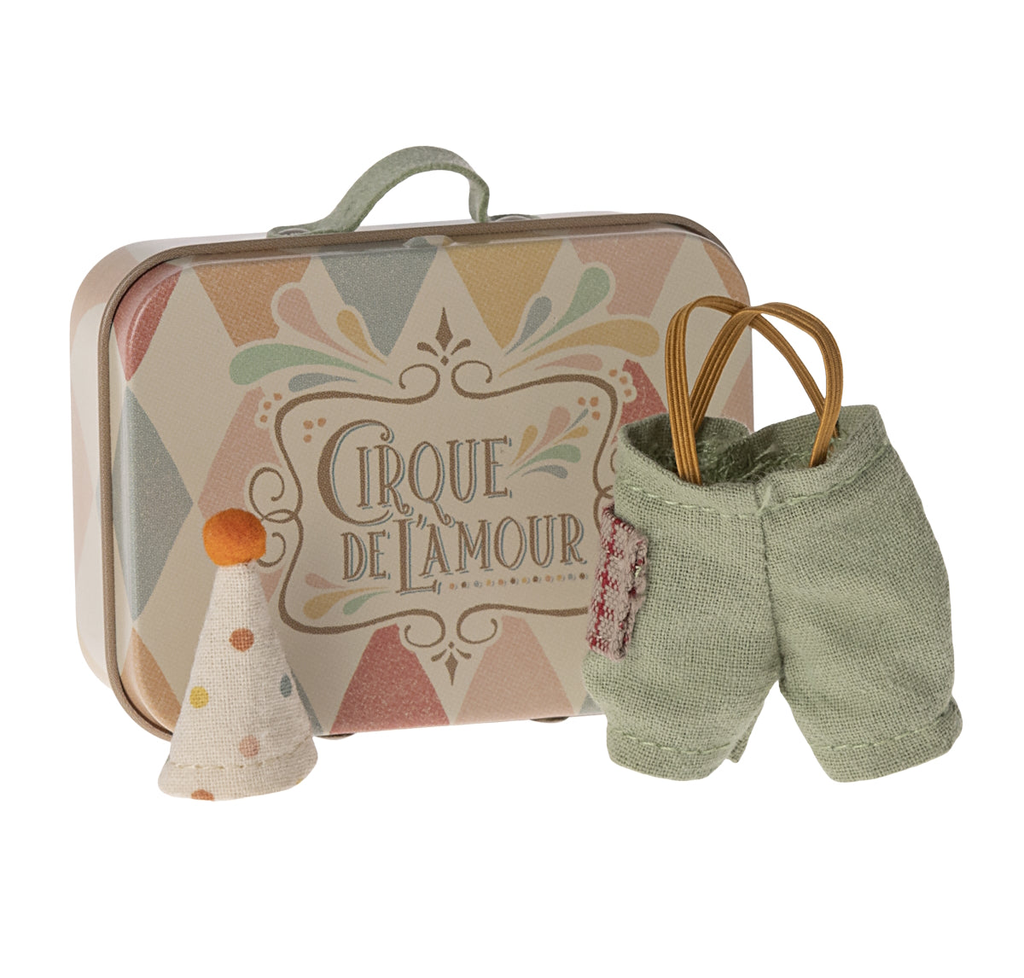 Maileg - Clown Clothes In Suitcase Little Brother