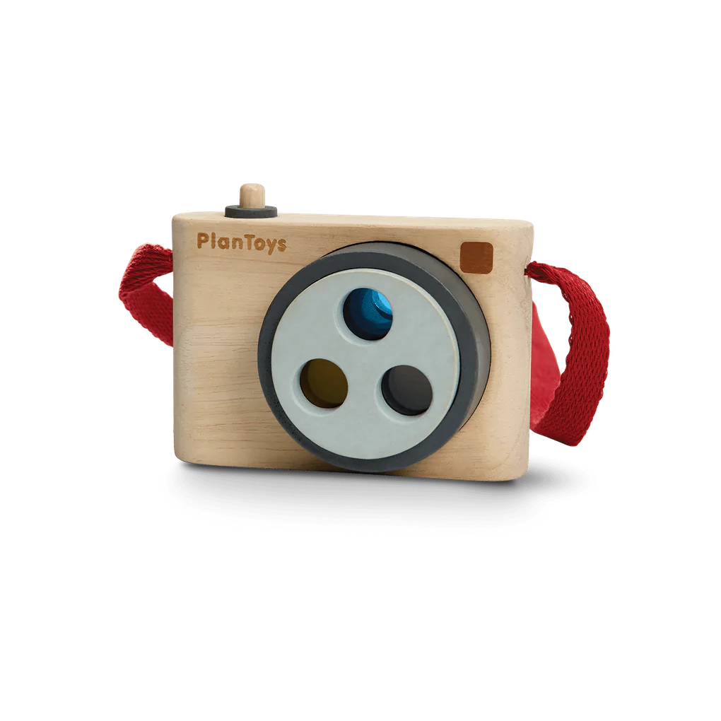 PLAN TOYS - COLORED SNAP CAMERA