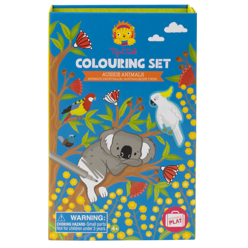 COLOURING SET - AUSSIE ANIMALS