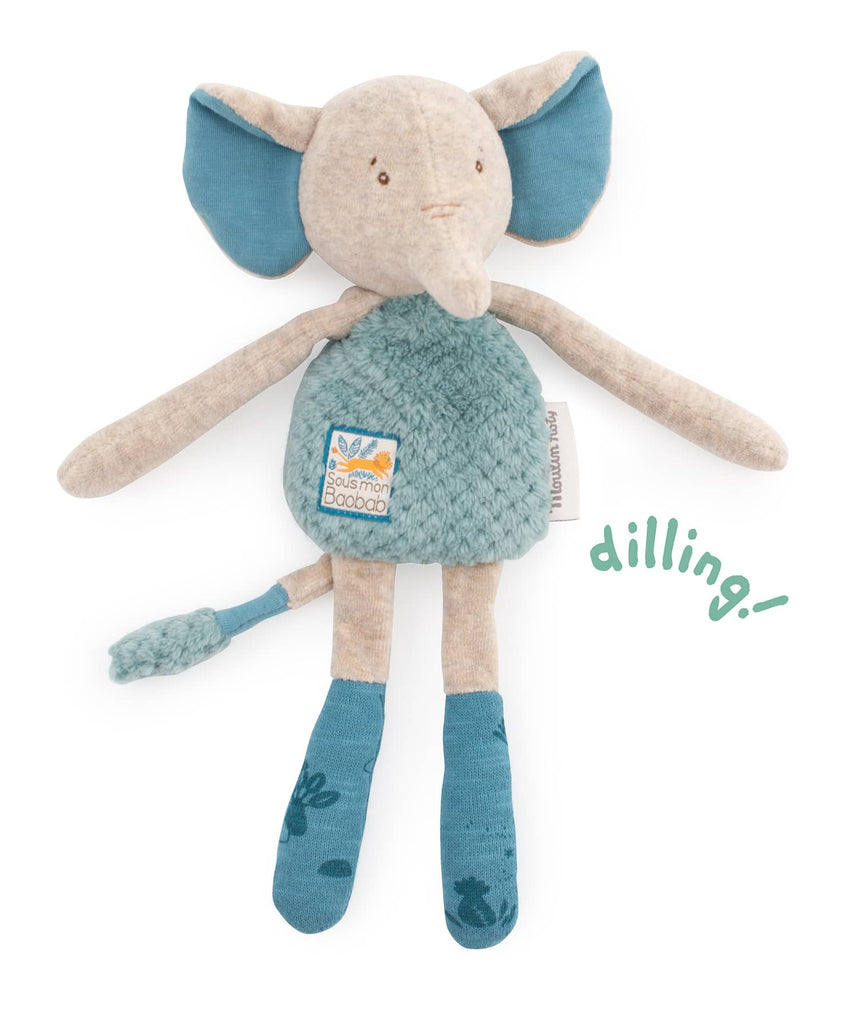 Sous Mon Baobab Elephant Rattle