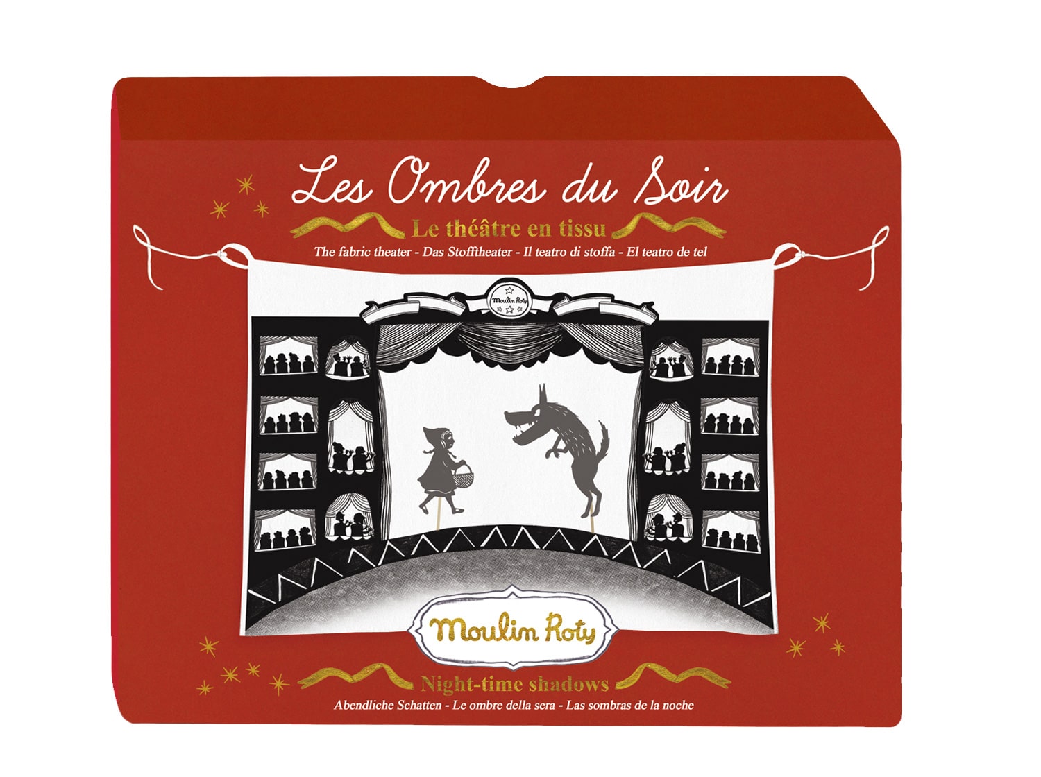 Moulin Roty - Les Ombres Du Soir Fabric Theatre