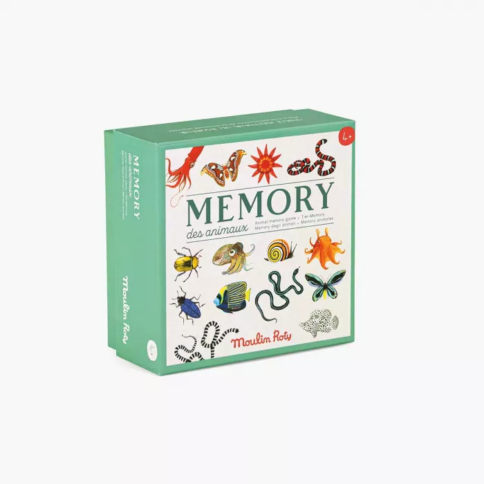 Moulin Roty - Tout Autour Du Monde - Animal Memory Game
