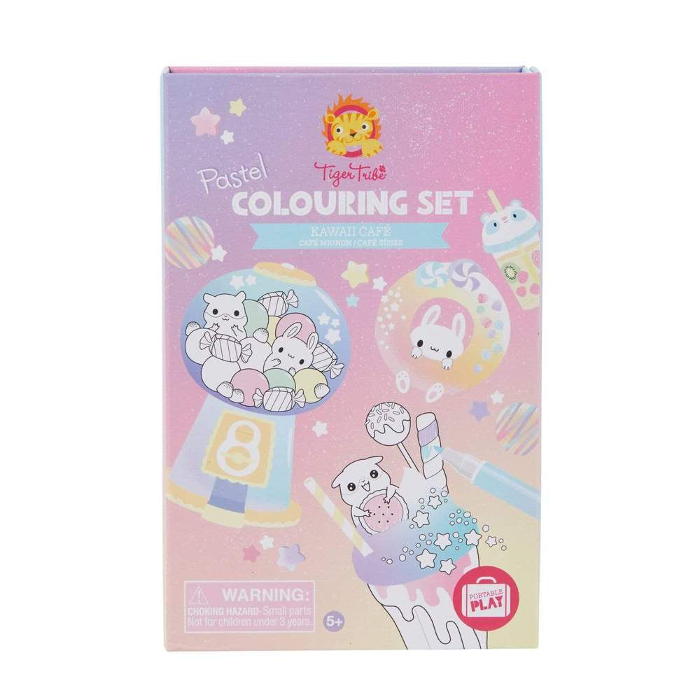 Colouring Set - Kawaii Café
