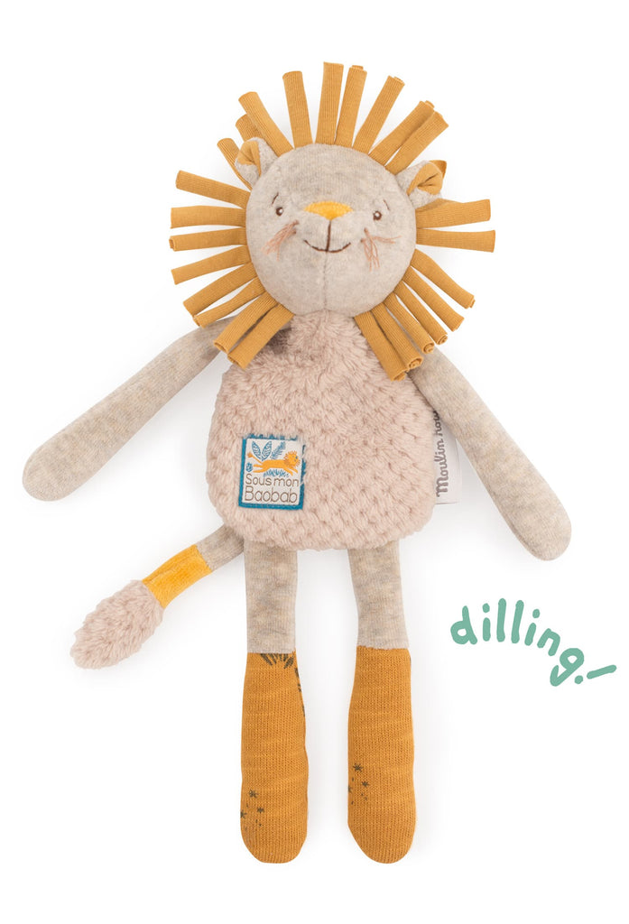 SOUS MON BAOBAB LION RATTLE