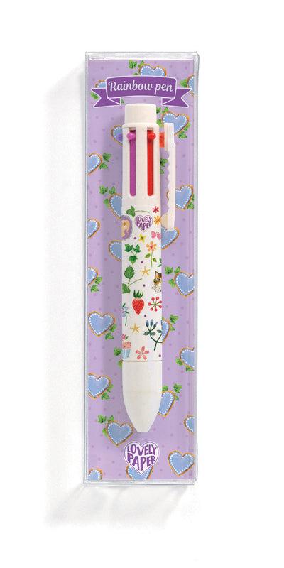 LOVELY PAPER RAINBOW PEN - AIKO 6 COLOURS