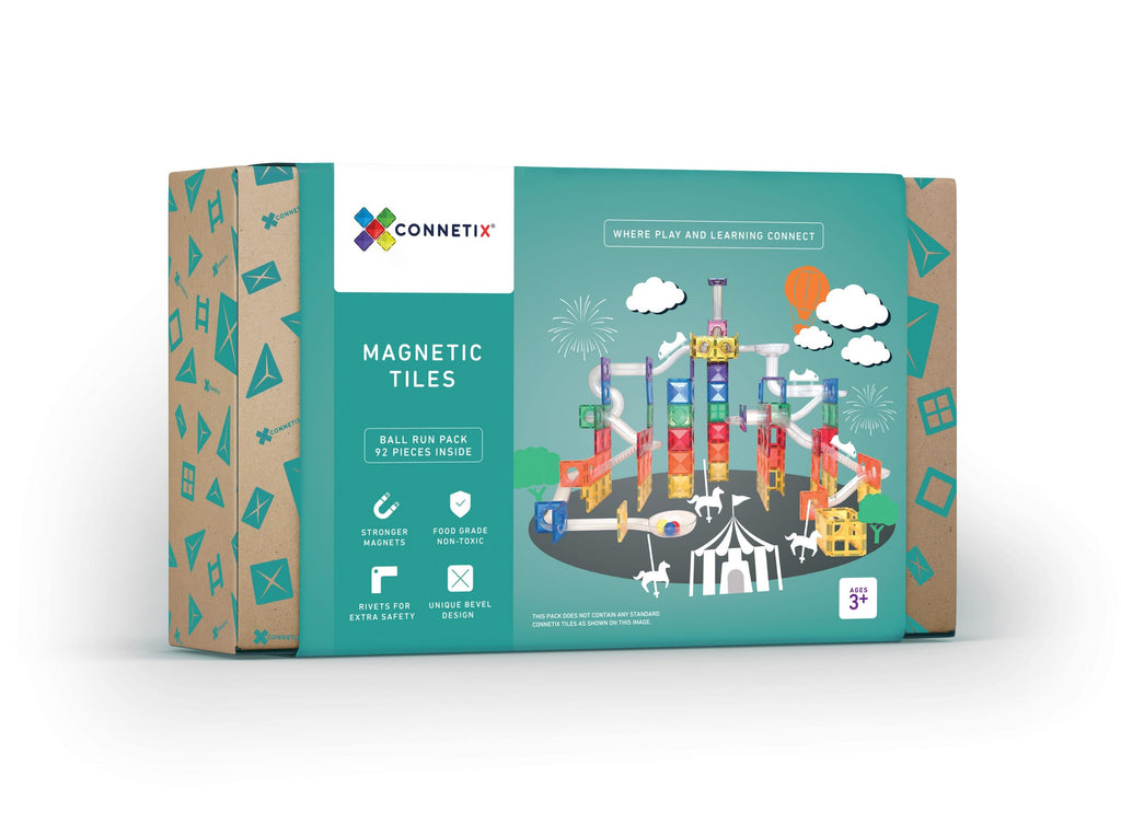 Connetix - Rainbow Ball Run Pack 92pc
