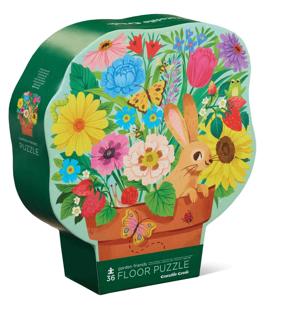 FLOOR PUZZLE - GARDEN FRIENDS 36PC