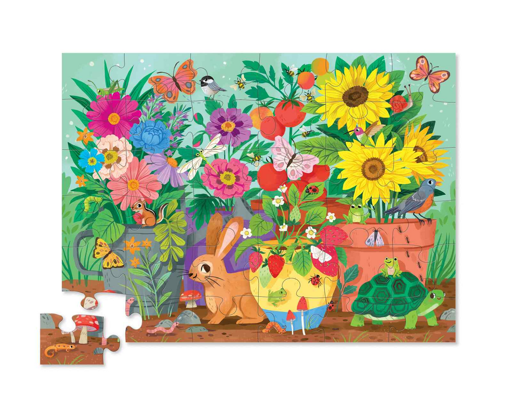 FLOOR PUZZLE - GARDEN FRIENDS 36PC