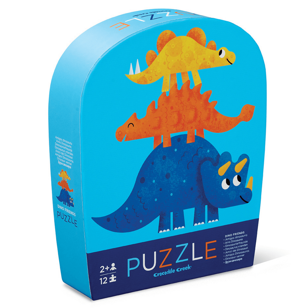 MINI PUZZLE 12PC - DINO FRIENDS