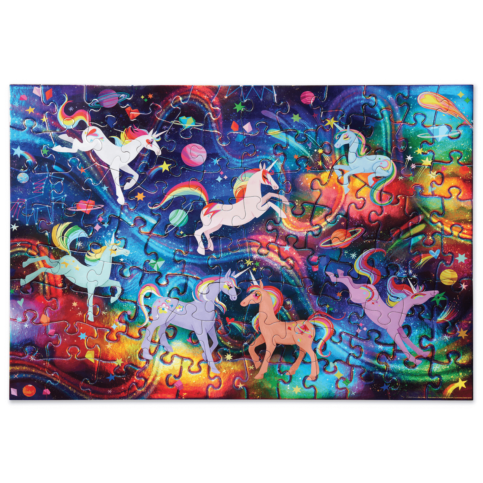 Holographic Puzzle 100Pc - Unicorn Galaxy