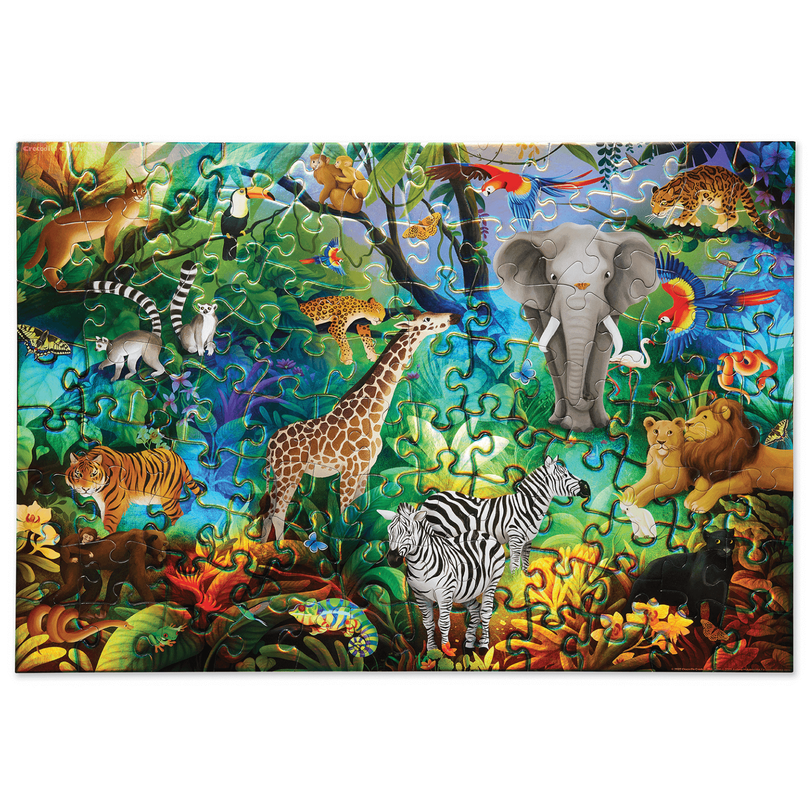 Holographic Puzzle 100Pc - Jungle Paradise