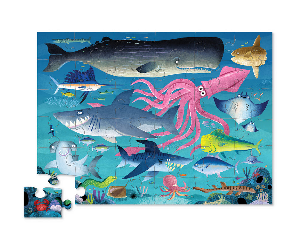 Floor Puzzle 36Pc - Shark Reef