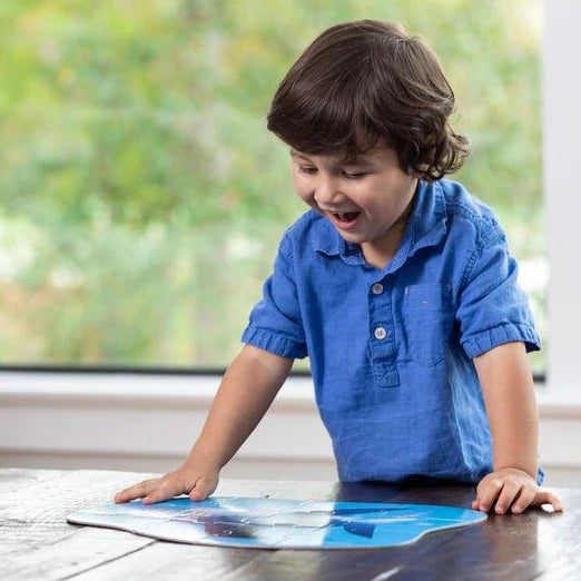 Mini Puzzle - Shark City 12Pc