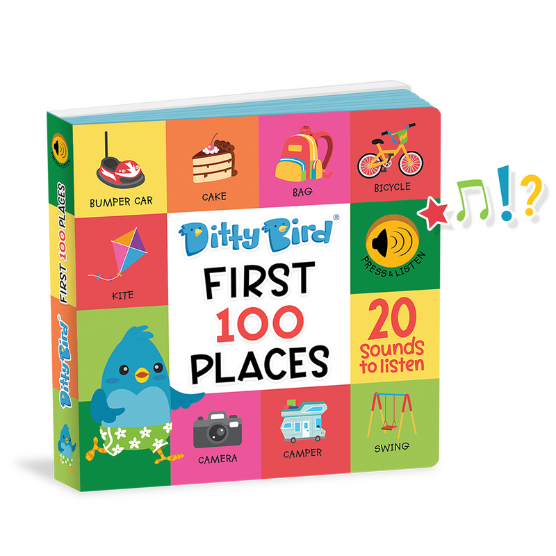 DITTY BIRD - SOUND BOARD BOOK - FIRST 100 PLACES