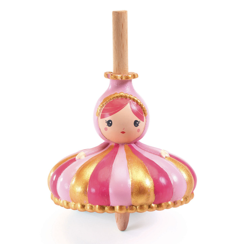 SPINNING TOP - PRINCESS PINK