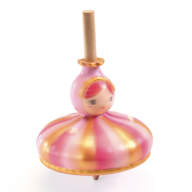 SPINNING TOP - PRINCESS PINK