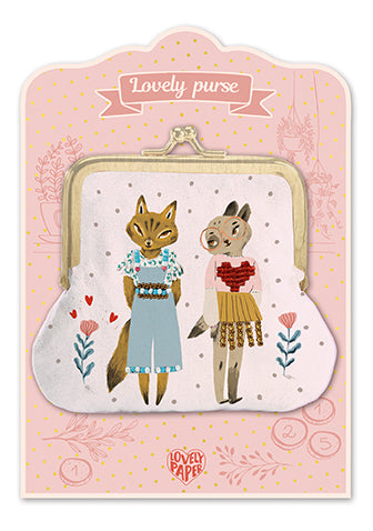 LOVELY PURSE - CATS