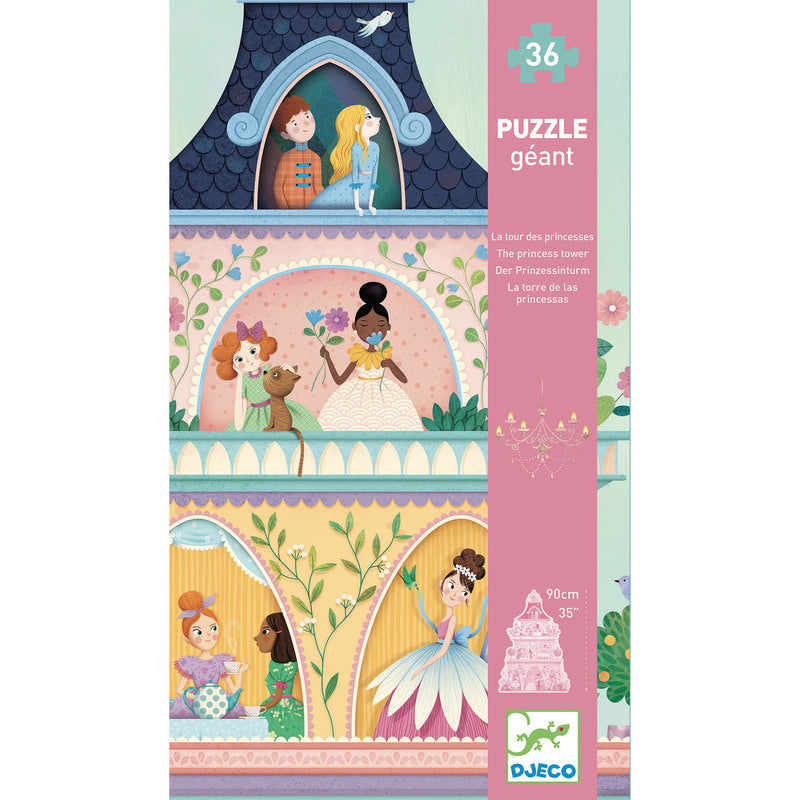 THE PRINCESS TOWER GIANT PUZZLE - 36PC