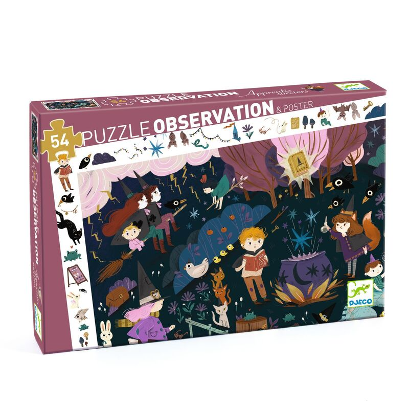 SORCERERS' APPRENTICE 54PC OBSERVATION PUZZLE