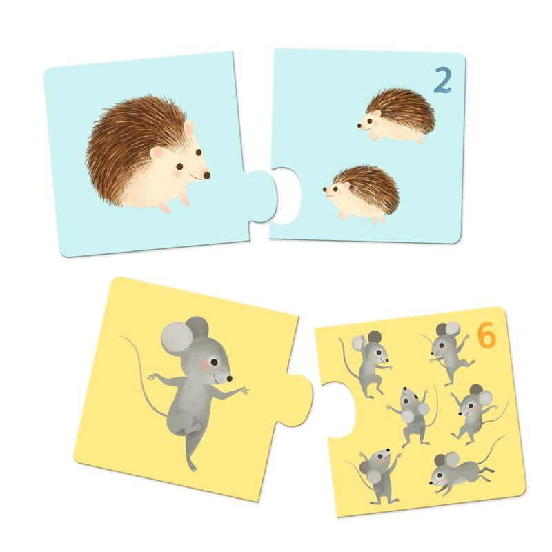 Puzzle Duo - Baby Animals
