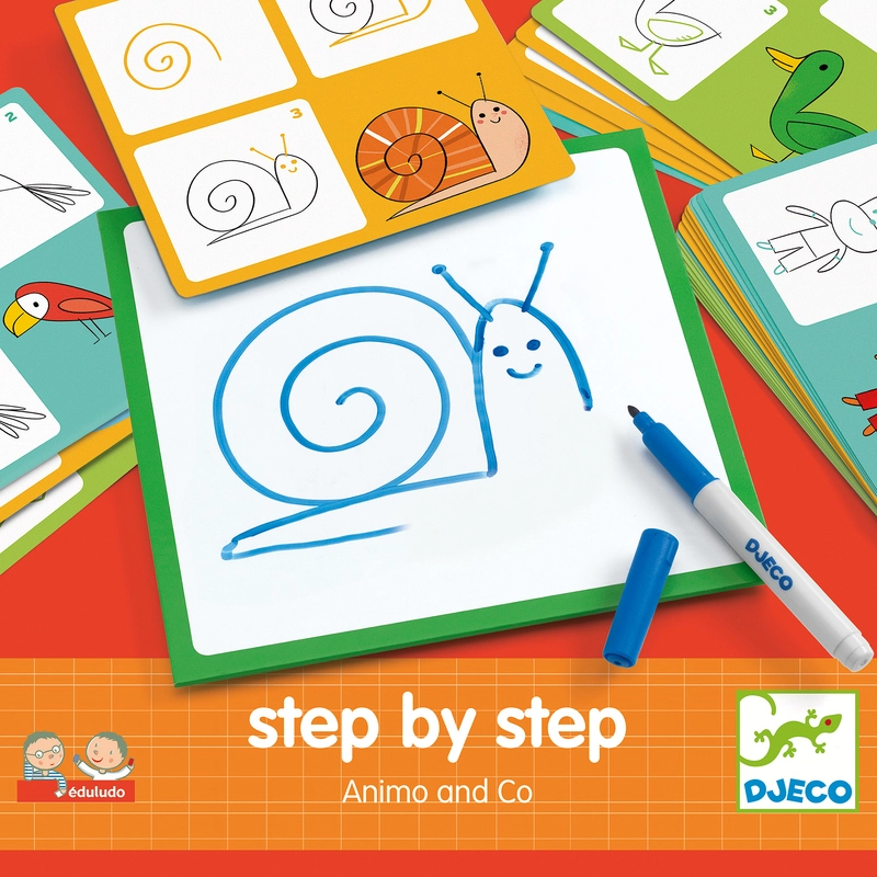 STEP BY STEP DRAWING - ANIMO & CO