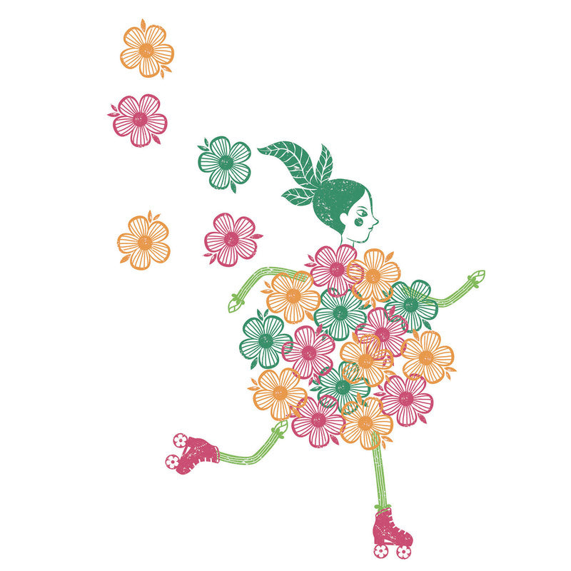 Djeco - Stamp Set - Flower Girls
