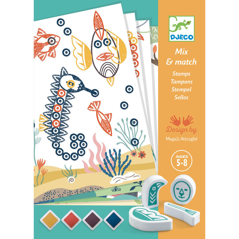 STAMP SET - SURPRISING ANIMALS