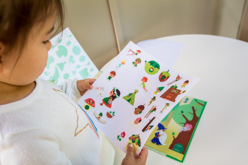 Magical Forest Reusable Sticker Set