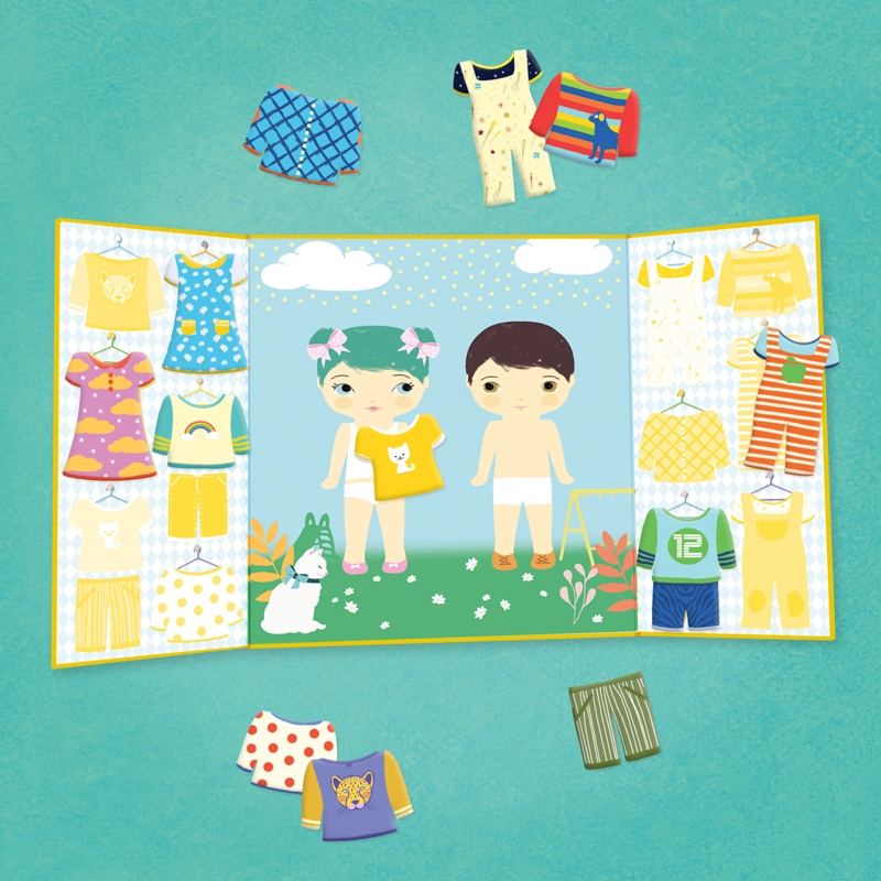 CLOTHES STICKER SET