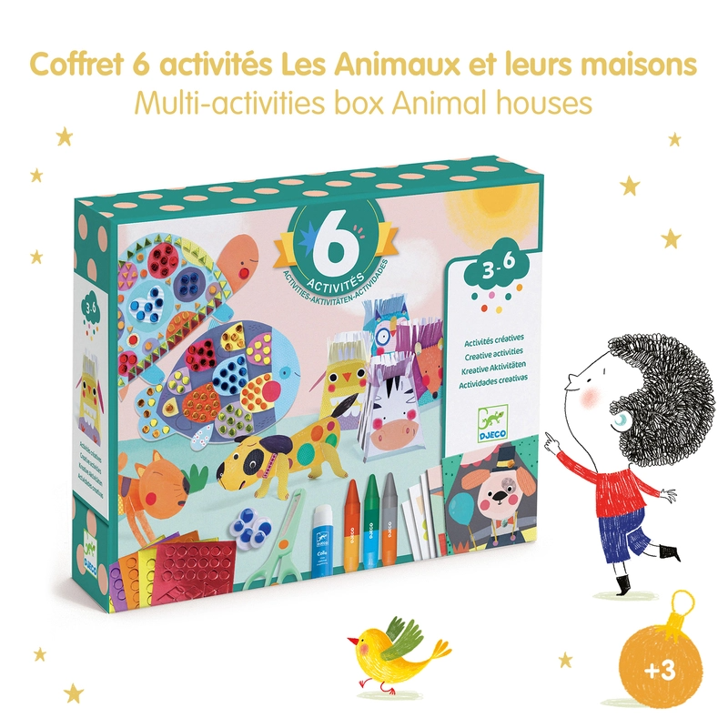 ANIMALS & THEIR HOMES CREATIVE ACTIVITIES
