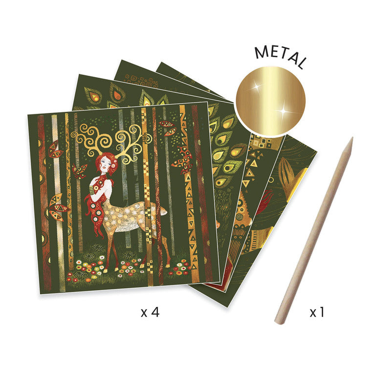 INSPIRED BY - SCRATCH CARDS - GOLDEN GODDESSES