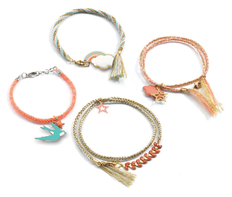 JEWELRY KUHMIHIMO BRACELETS - CELESTE