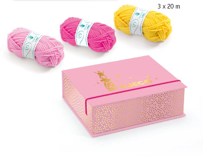 WOOL FRENCH KNITTING DOLL KIT - PRINCESS