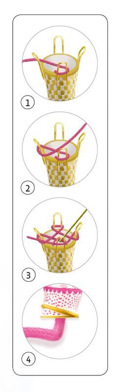 WOOL FRENCH KNITTING DOLL KIT - PRINCESS