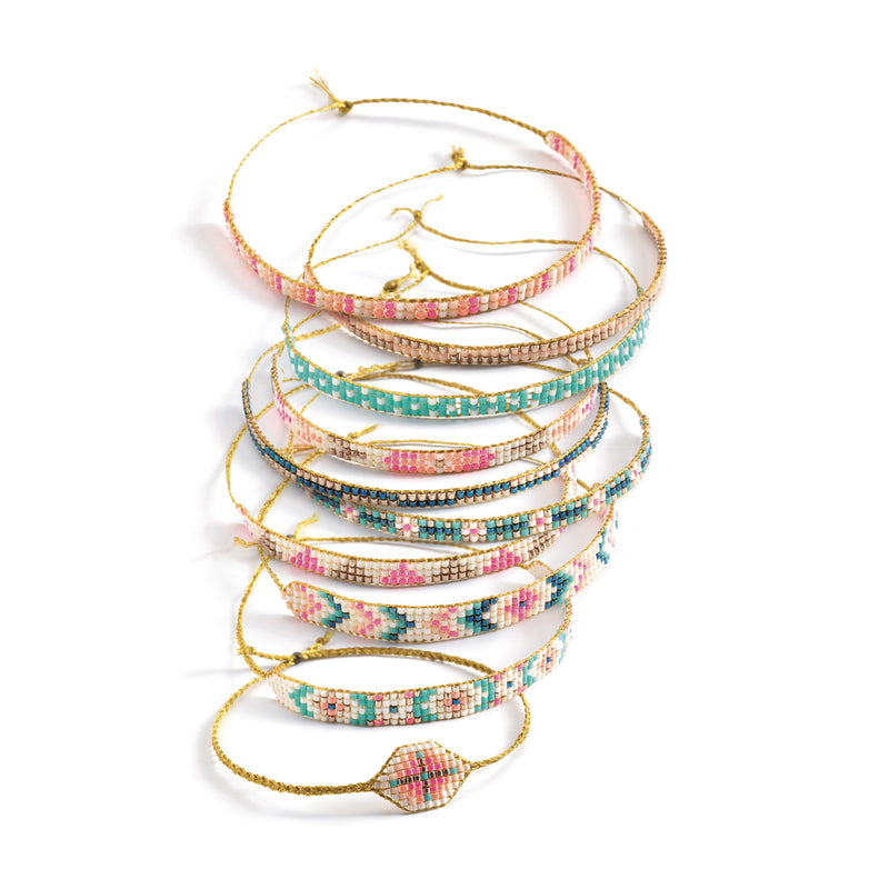 Tiny Beads Bracelet Set