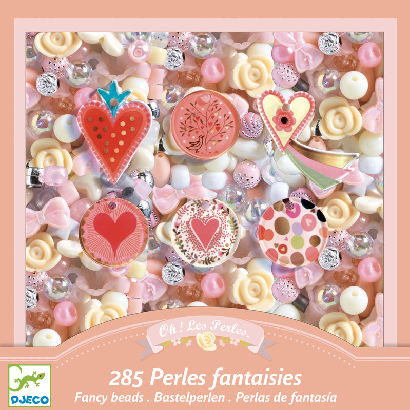 FANCY BEADS - HEARTS