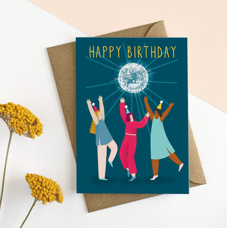 Disco Ball - Happy Birthday