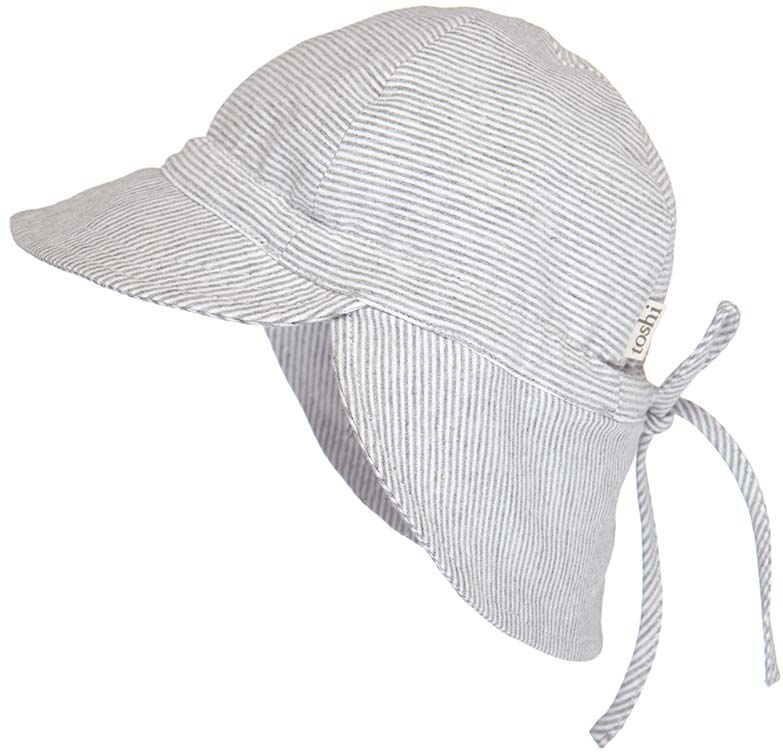 TOSHI - FLAP CAP BABY - DOVE