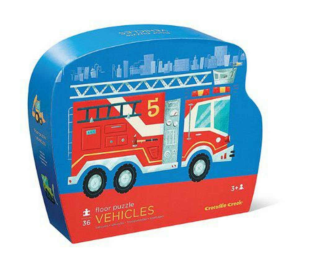 FLOOR PUZZLE - VEHICLES 36 PC