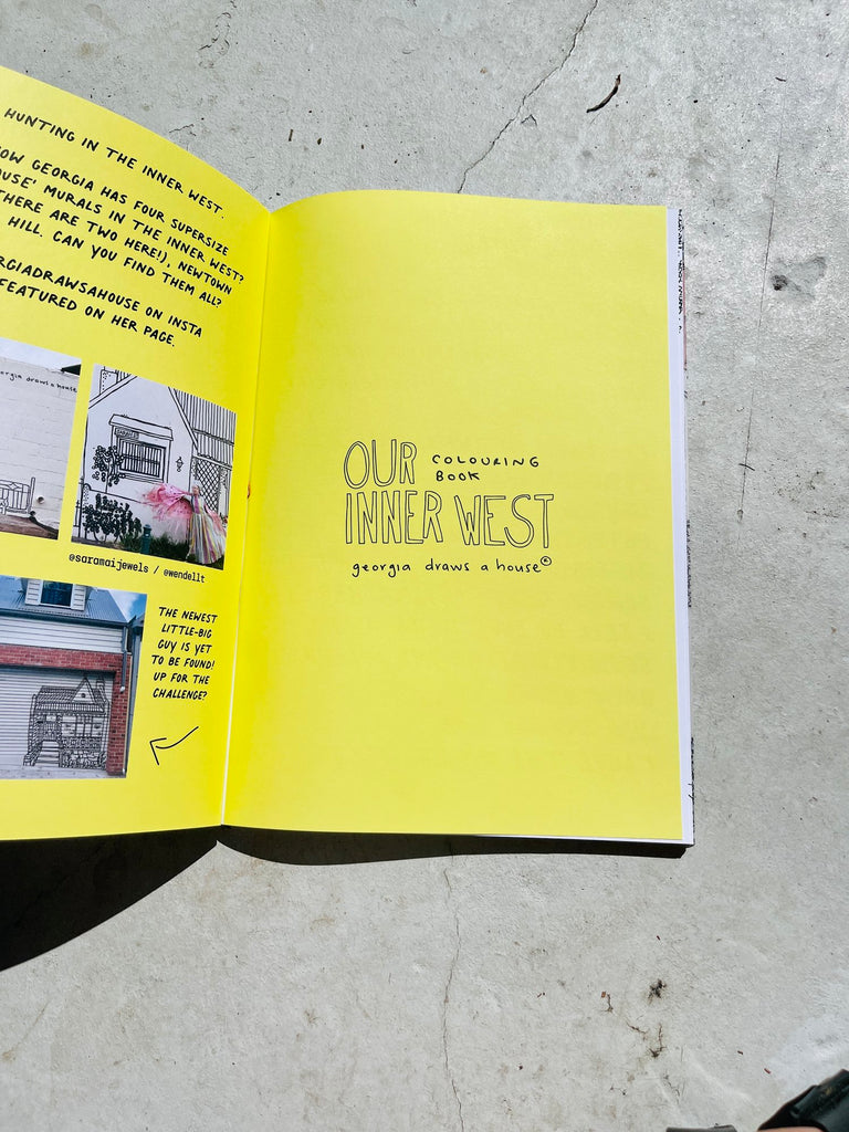 OUR INNER WEST COLOURING BOOK