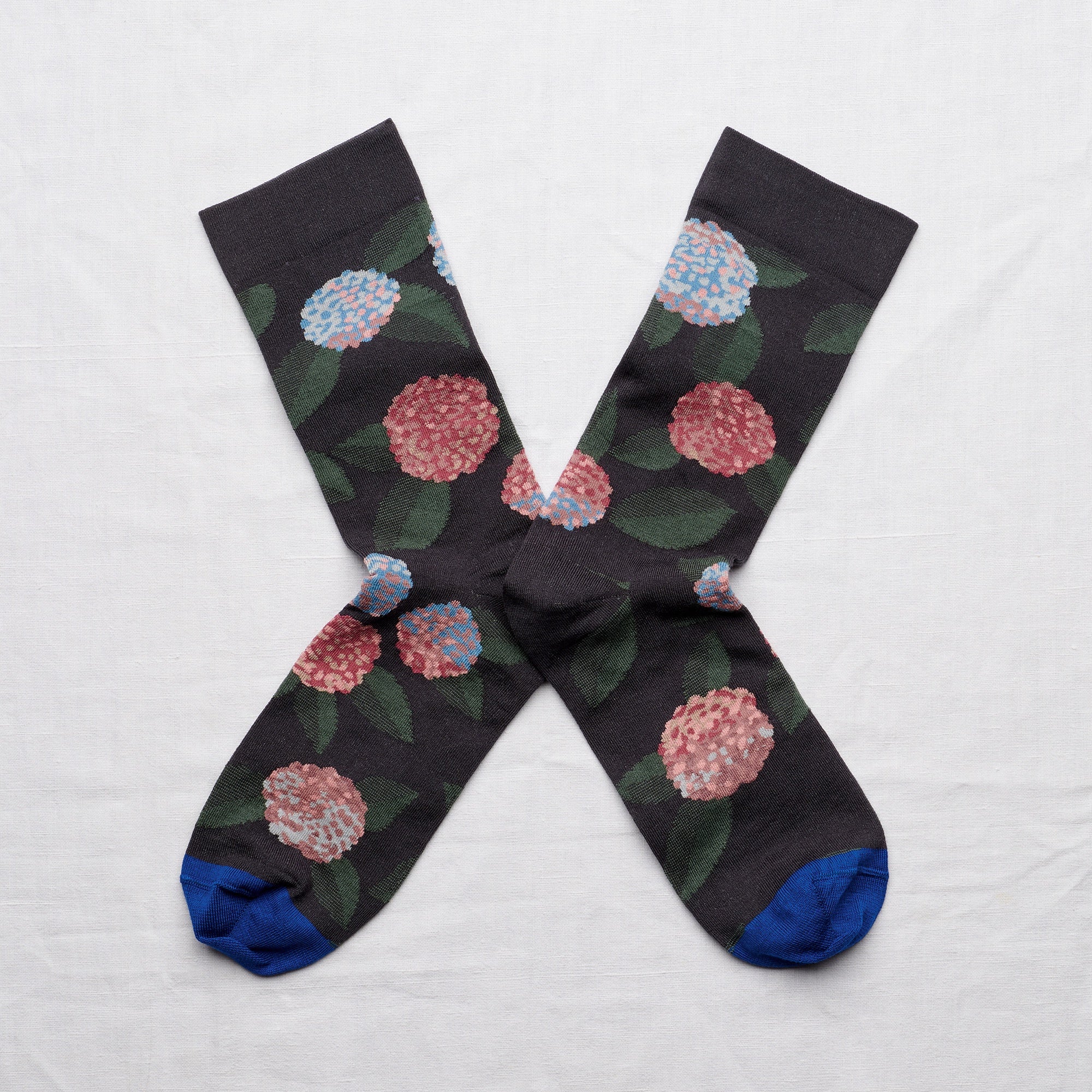 Bonne Maison Socks - Gros Câlin - Hydrangea Night