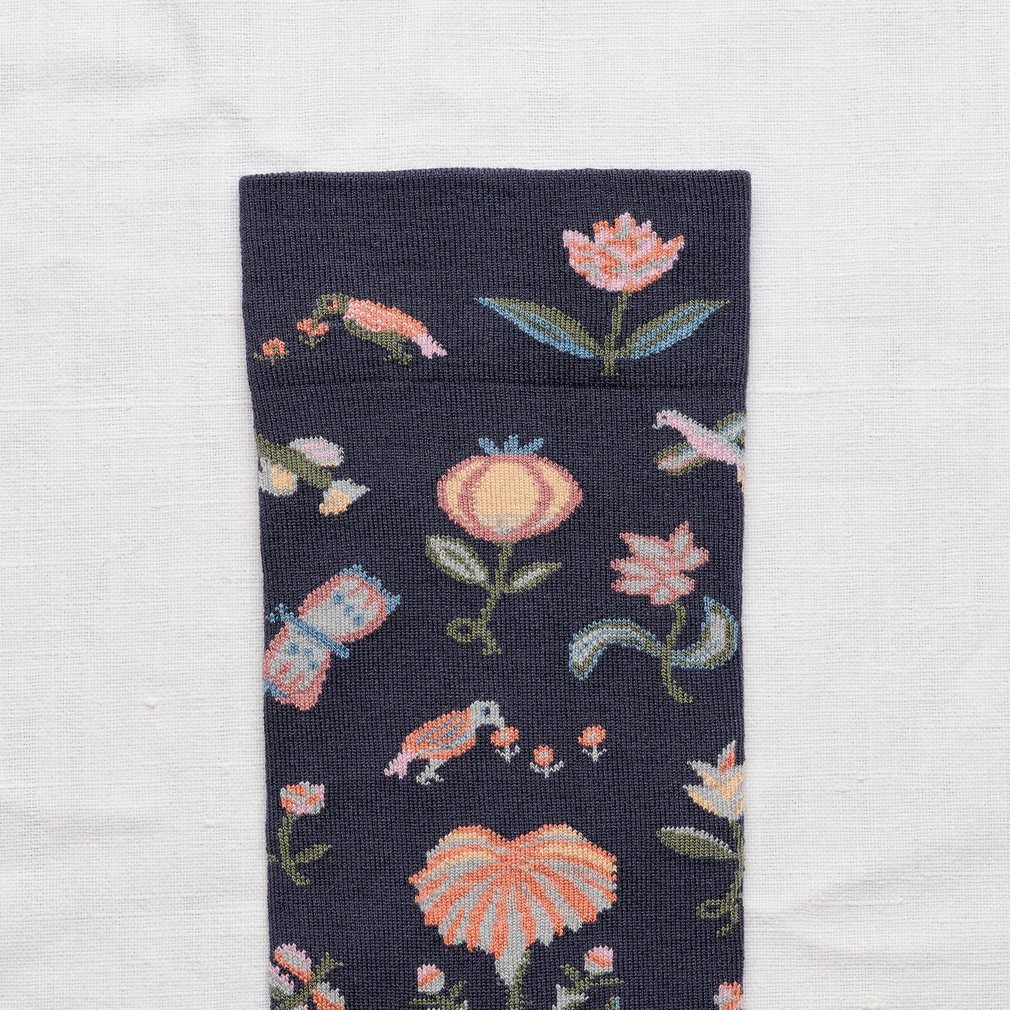 Bonne Maison Socks - Gros Câlin - Seedlings Slate