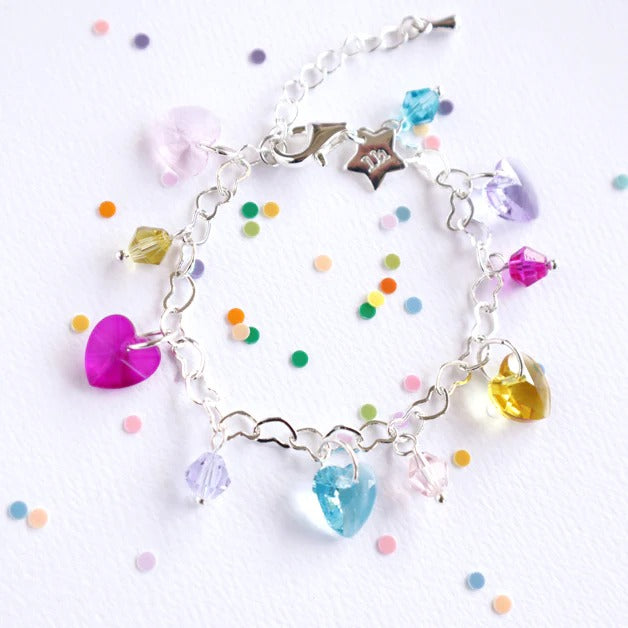 GLITTER & MAGIC CHARM BRACELET