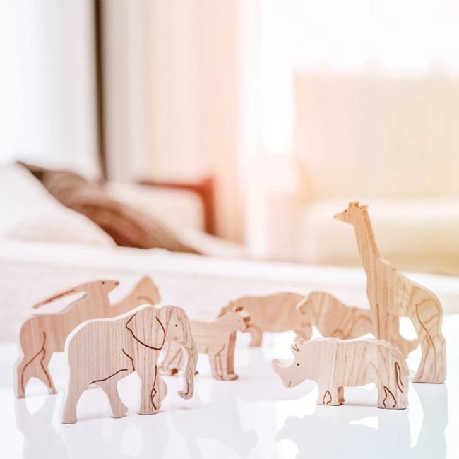 ANIMALS OF AFRICA WOODEN PUZZLE