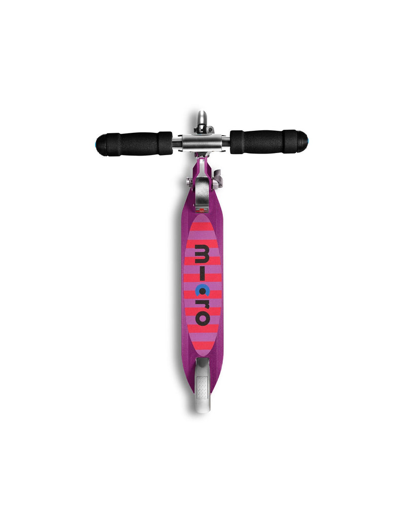 Micro Sprite Light Up Scooter - 2 Wheeler - Purple Stripe