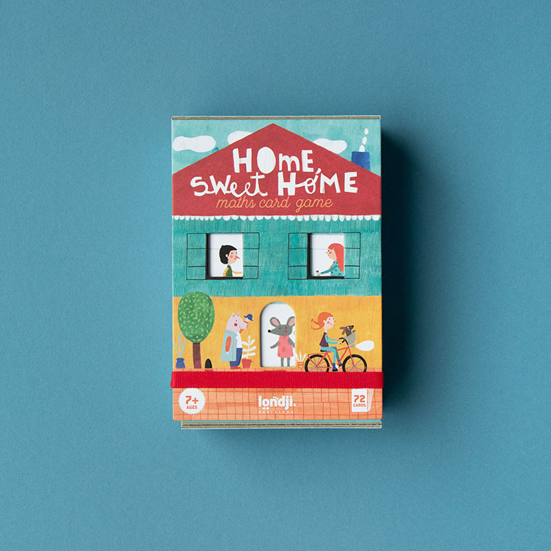 HOME SWEET HOME  - MATHS CARD GAME