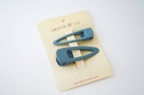 Matte Hair Clips - Set Of 2