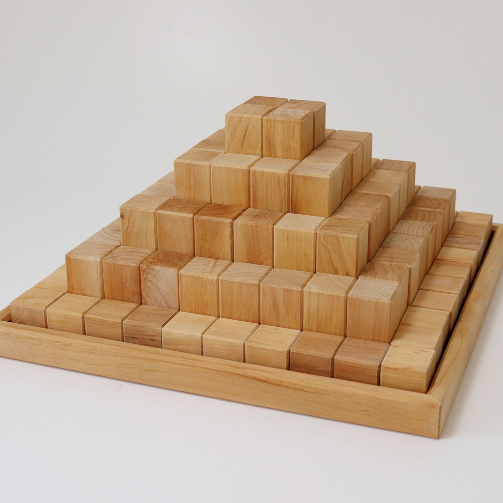 Grimm's - Large Stepped Pyramid Natural