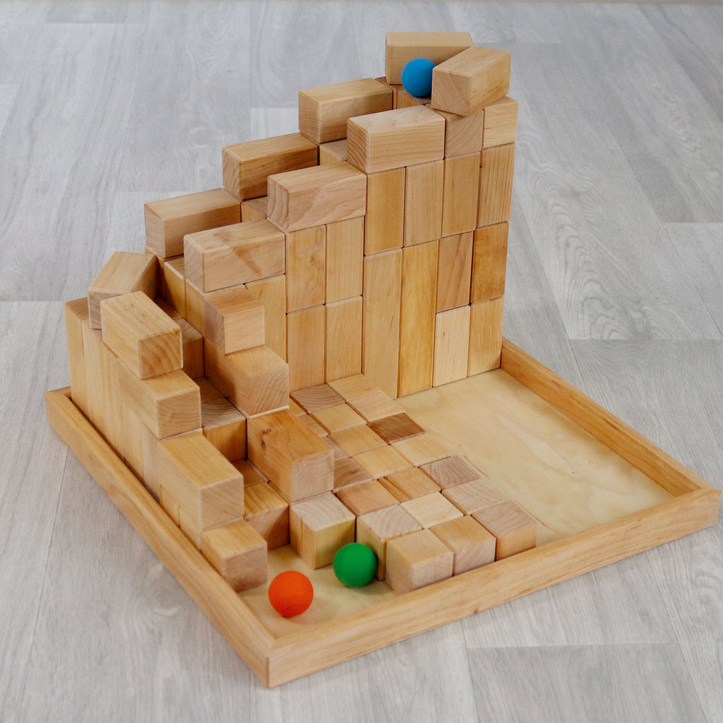 Grimm's - Large Stepped Pyramid Natural